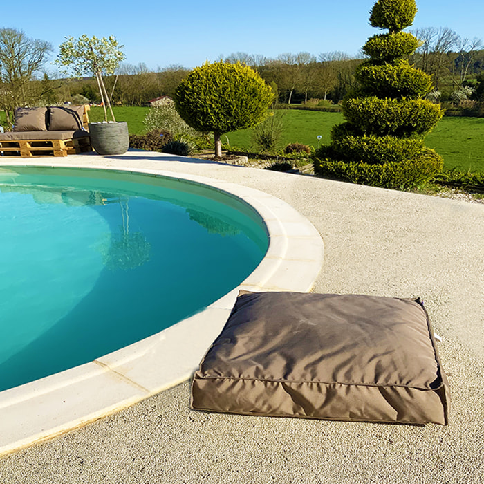 Coussin de sol inter / exter - Taupe