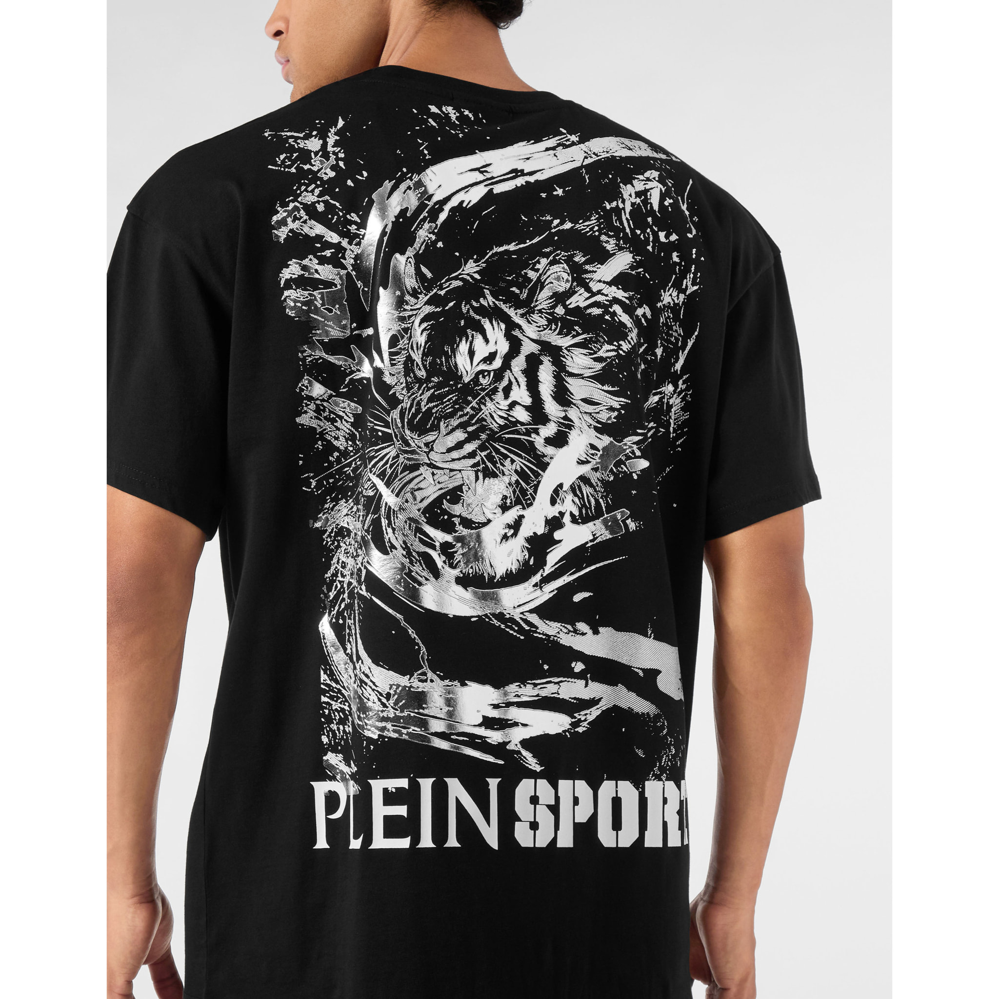 PLEIN SPORT T-Shirt Round Neck Ss TIGER
