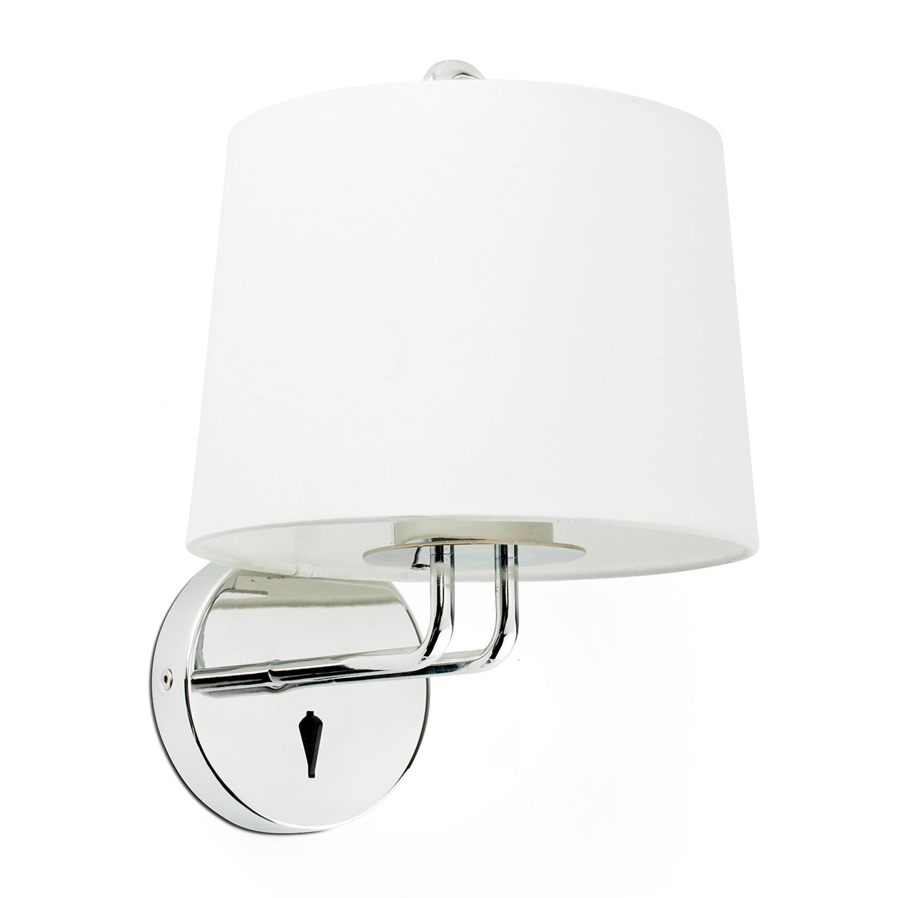 MONTREAL Lampe applique chrome/blanc