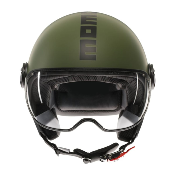 CASCO MOMO FGTR CLASSIC E2206 MONO MATT MILITARY GREEN/BLACK