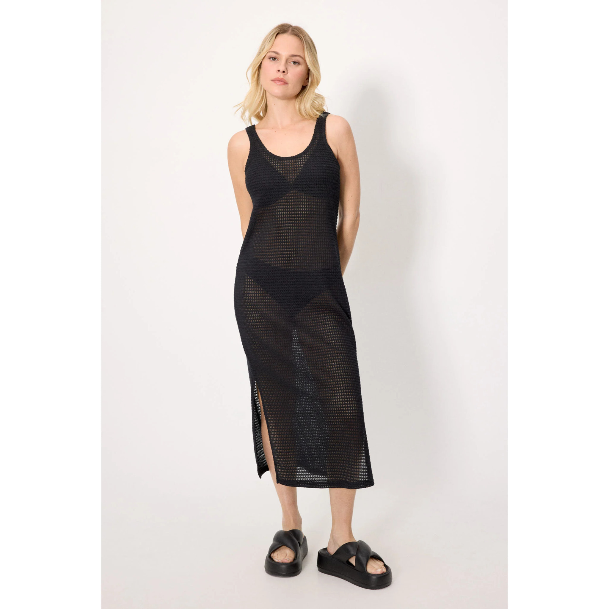 Vestito midi Nero