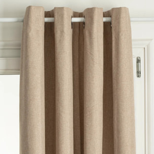 Rideau occultant "Lua" beige 140x260cm