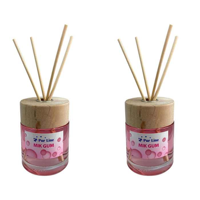 Difusor de aroma de mikados con ingredientes naturales PackMIK GUM PURLINE W