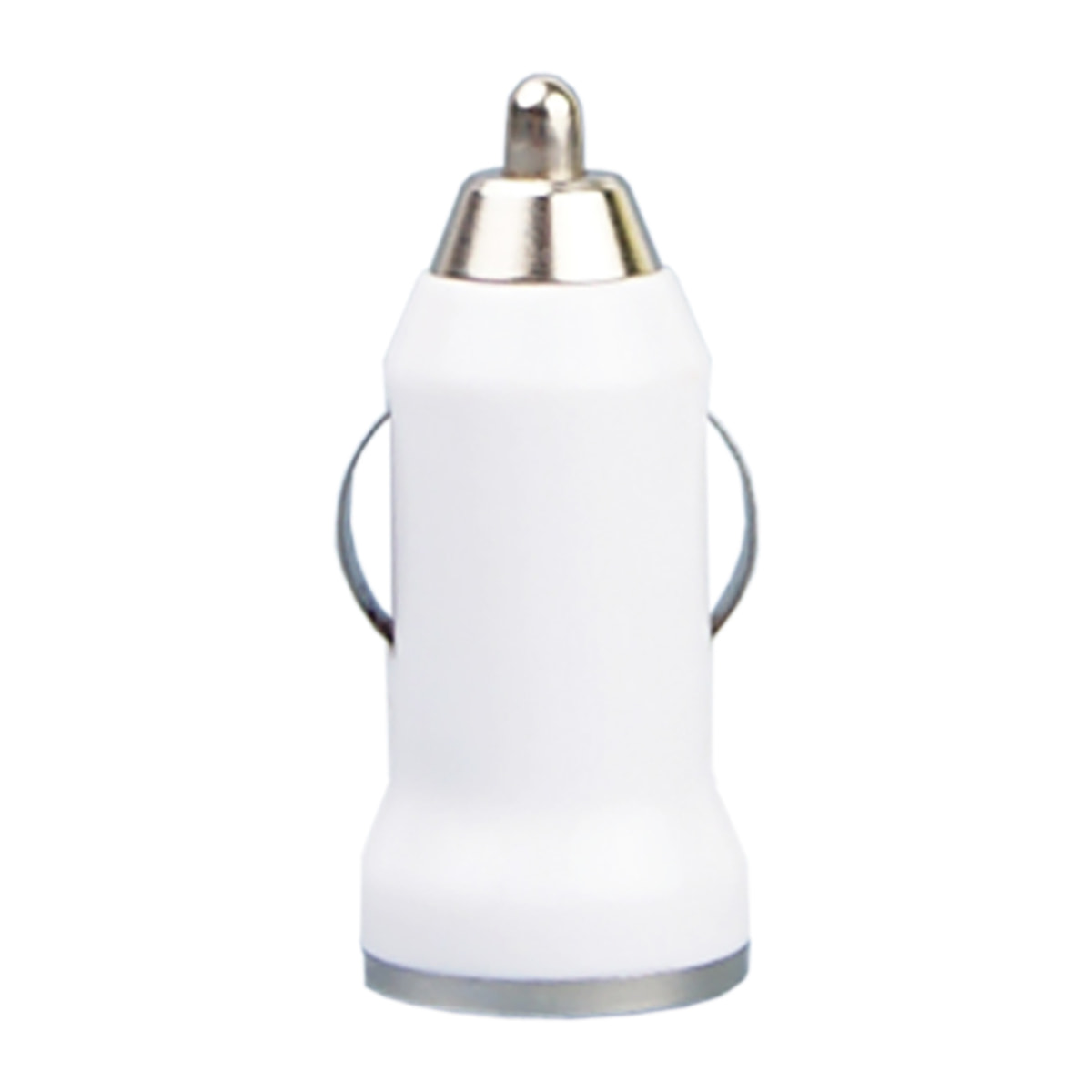 DAM CARICABATTERIA DA AUTO USB 2x2x5 Cm. Colore bianco