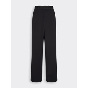 Elena Mirò - Pantaloni palazzo in scuba - Nero