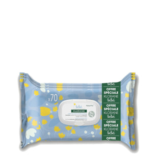 Calendula Bébé  - Lingettes nettoyantes douces au Calendula - 3x70 lingettes