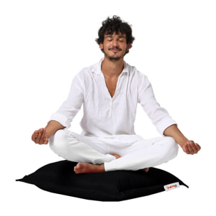 Cojín pouf 70x70 - negro
