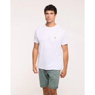 Camiseta Manga Corta Blanco - Bordalas