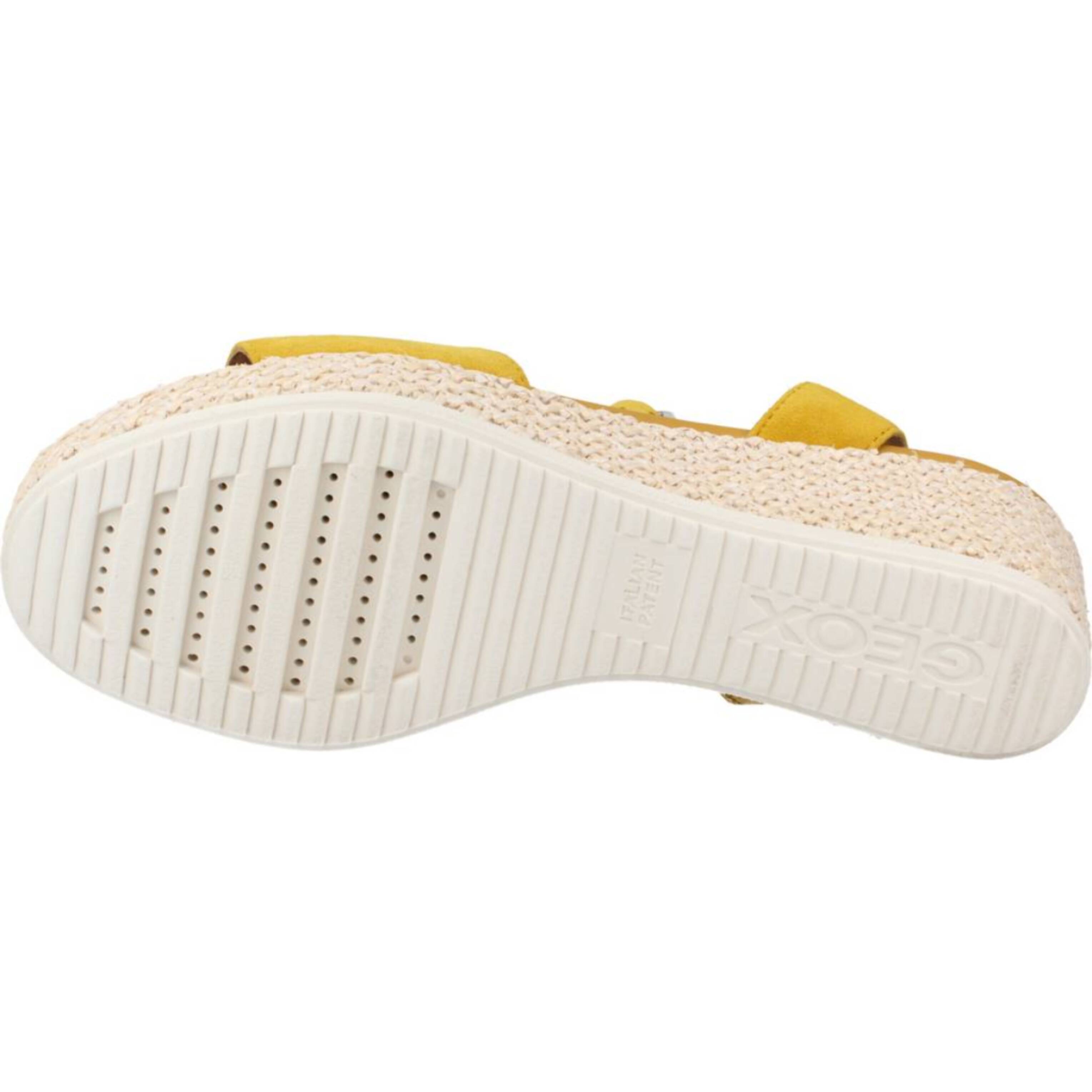 Sandalias Mujer de la marca GEOX  modelo D LIPARI A Yellow