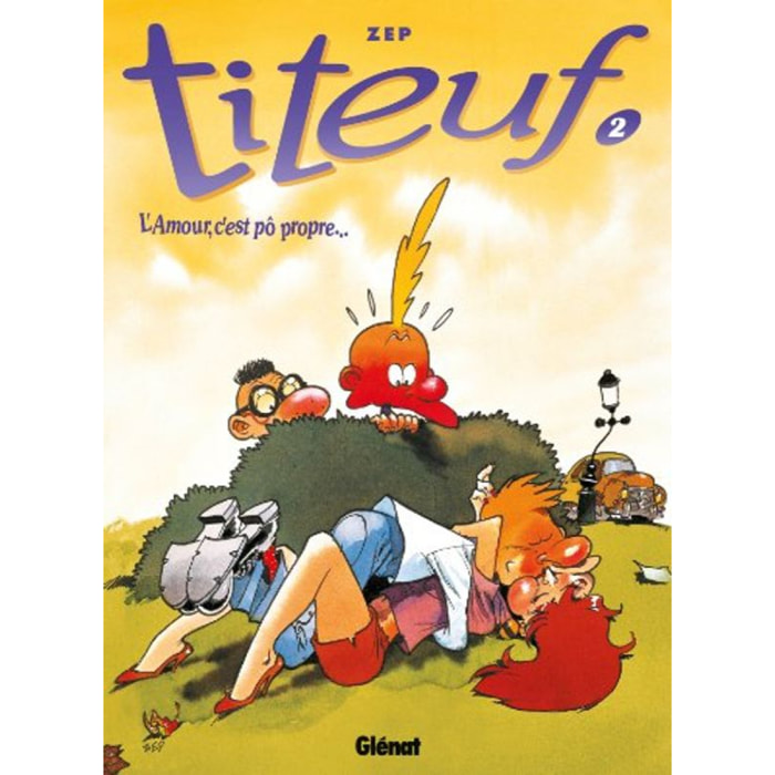 Zep | Titeuf tome 2. L'amour c'est pô propre... | Livre d'occasion