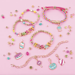 Kit per Braccialetti Fai da Te Dolci Dolcetti
