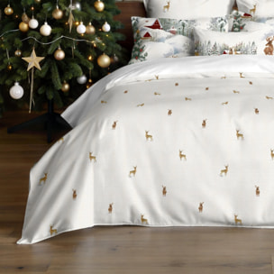 Housse de couette avec pressions Forest Cerf