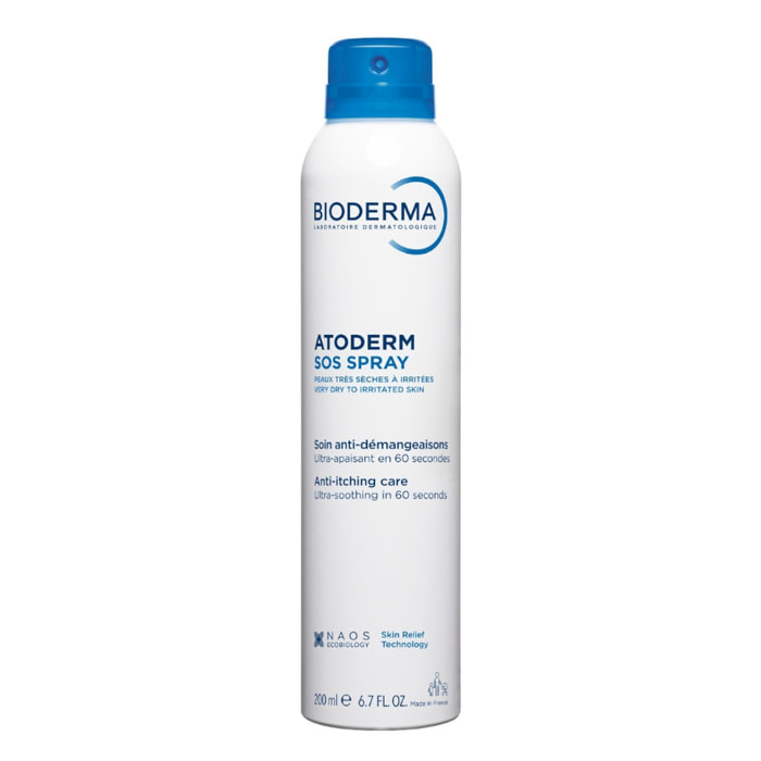 Atoderm SOS Spray - Anti-Demangeaisons Ultra-Apaisant