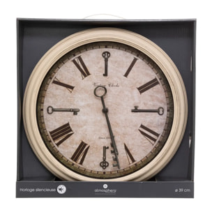 Horloge "Clef" D39 cm