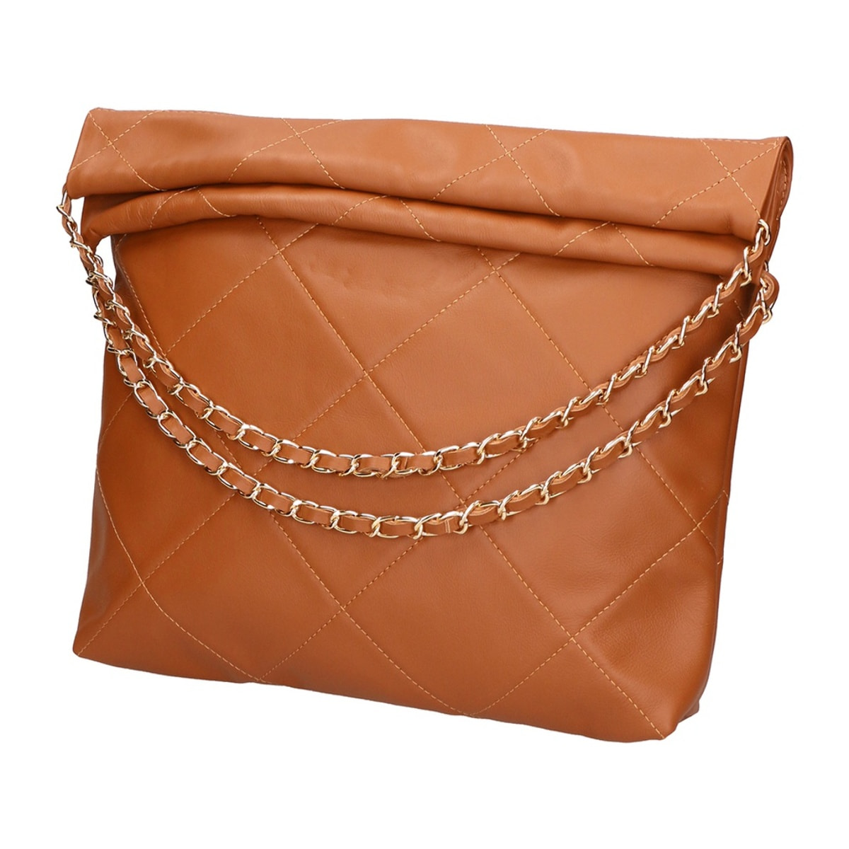 Borsa a spalla donna - Modello Violante - Vera pelle - 28.0 x 16.0 x 8.0 cm