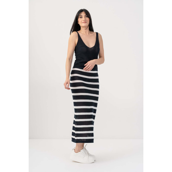 Kocca - Top in cotone con scollo a V Donna