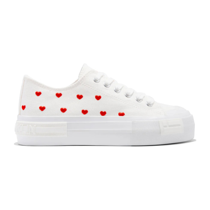 Zapatillas Mujer Casual One Way Low From Heart Blanco D.Franklin