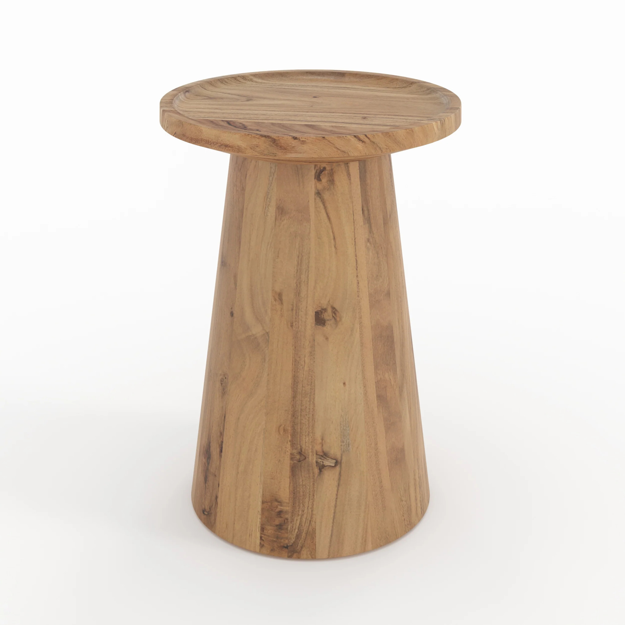 Table d'appoint en bois massif d'acacia - Capucine