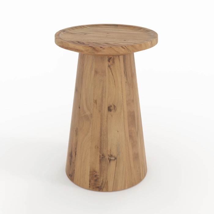 Table d'appoint en bois massif d'acacia - Capucine