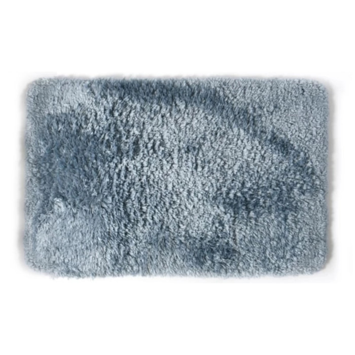 Spirella Tapis de bain Microfibre FINO 60x90cm Bleu