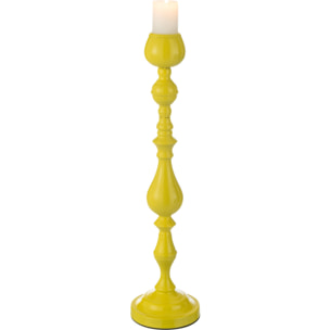 J-Line chandelier Monarchy - métal - jaune - large
