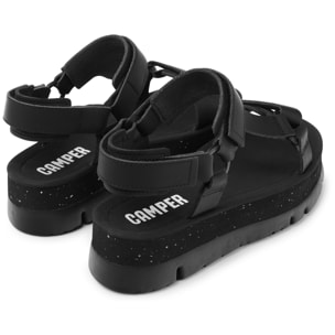 Sandali - CAMPER Oruga Up - Nero - Pelle liscia