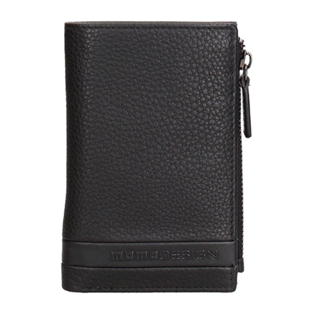 Portafoglio uomo in vera pelle - Modello Nyxos Plus - Casual - 9.5 x 13.5 x 2.4 cm