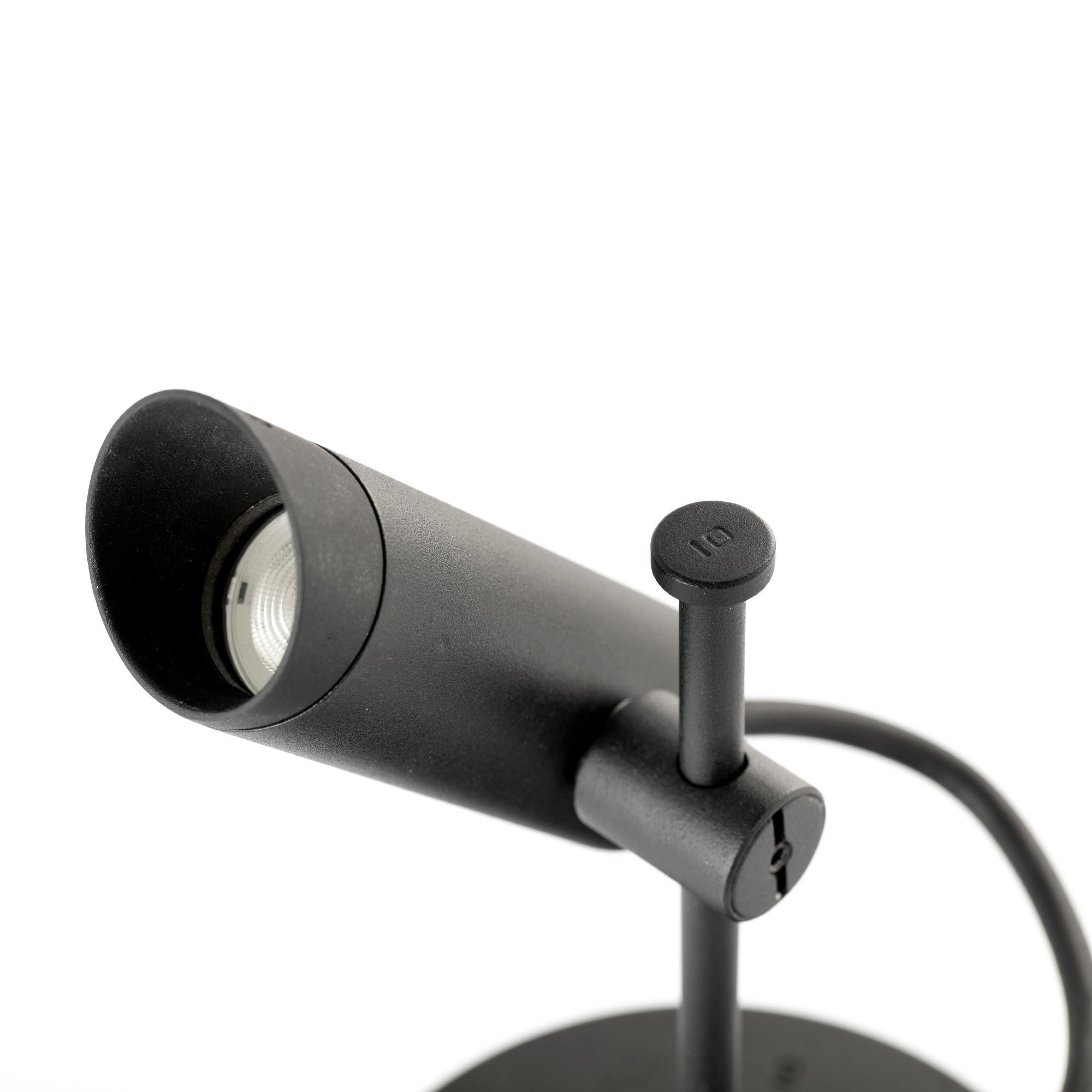 CLAP Projecteur applique/plafonnier noir 6W 3000K 38º avec écran