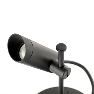 CLAP Projecteur applique/plafonnier noir 6W 3000K 38º avec écran