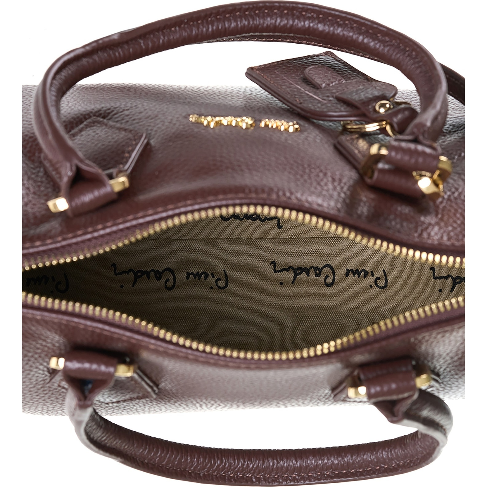 Borsa a bauletto da donna Made in Italy - Oriana Chic - 100% pelle - 23.0 x 15.0 x 14.0 cm