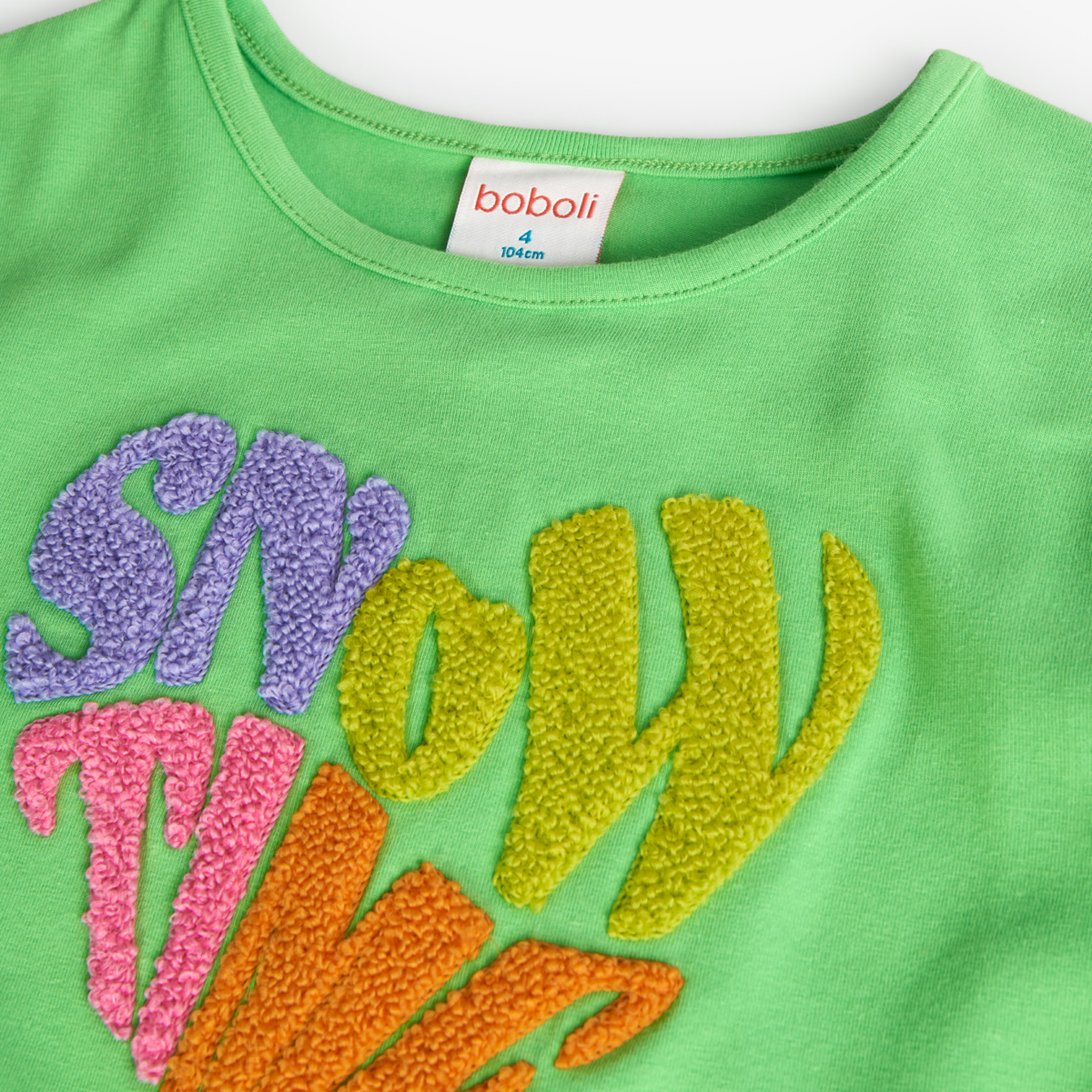 Camiseta punto elástico de niña -BCI