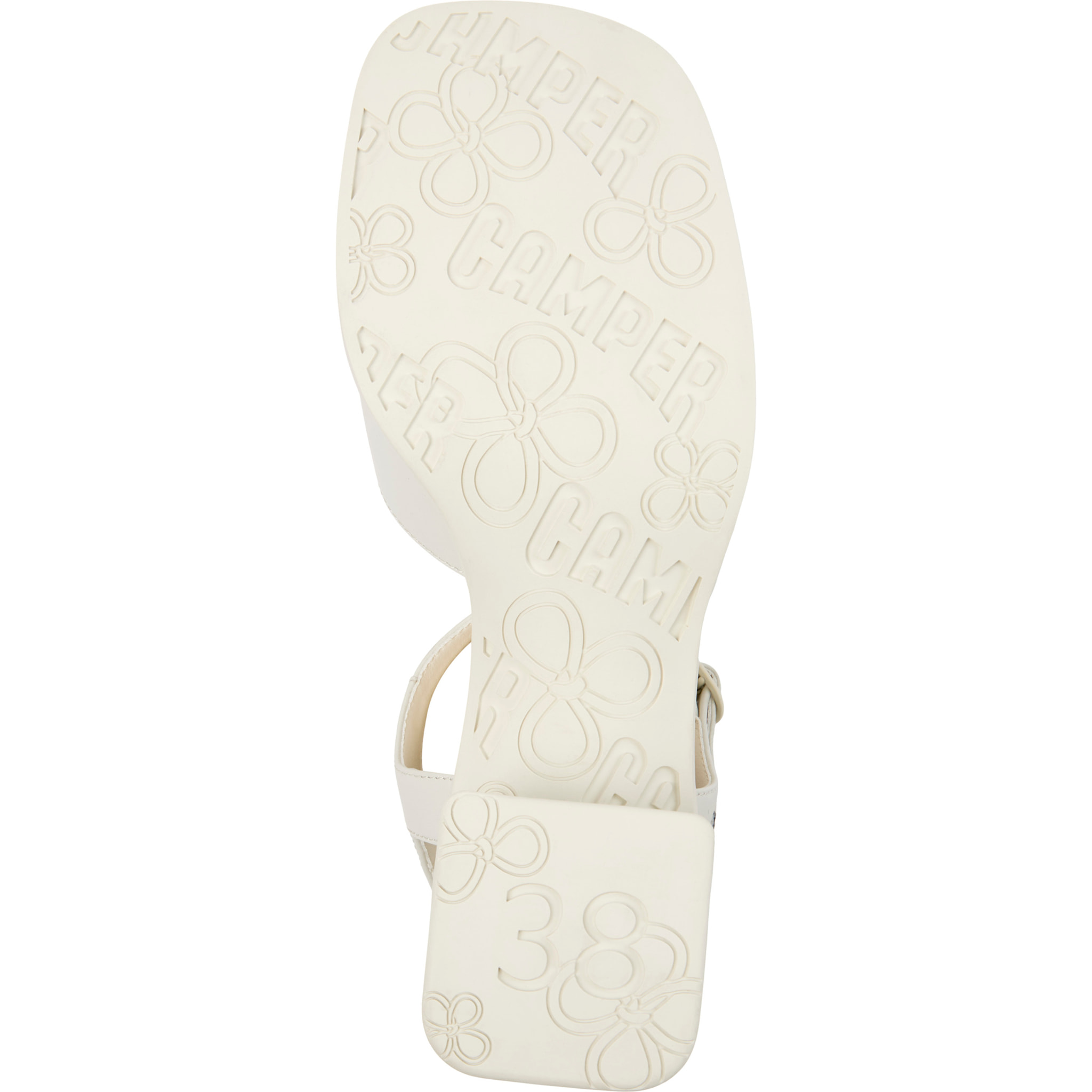 Sandalias - CAMPER Kora Sandal - Blanco - Cuero liso