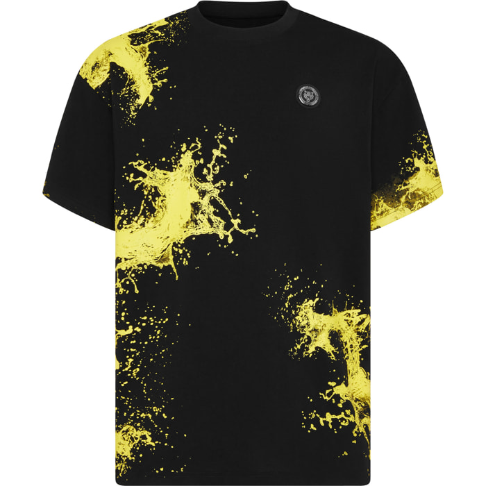 PLEIN SPORT T-Shirt Round Neck Ss SPLASH