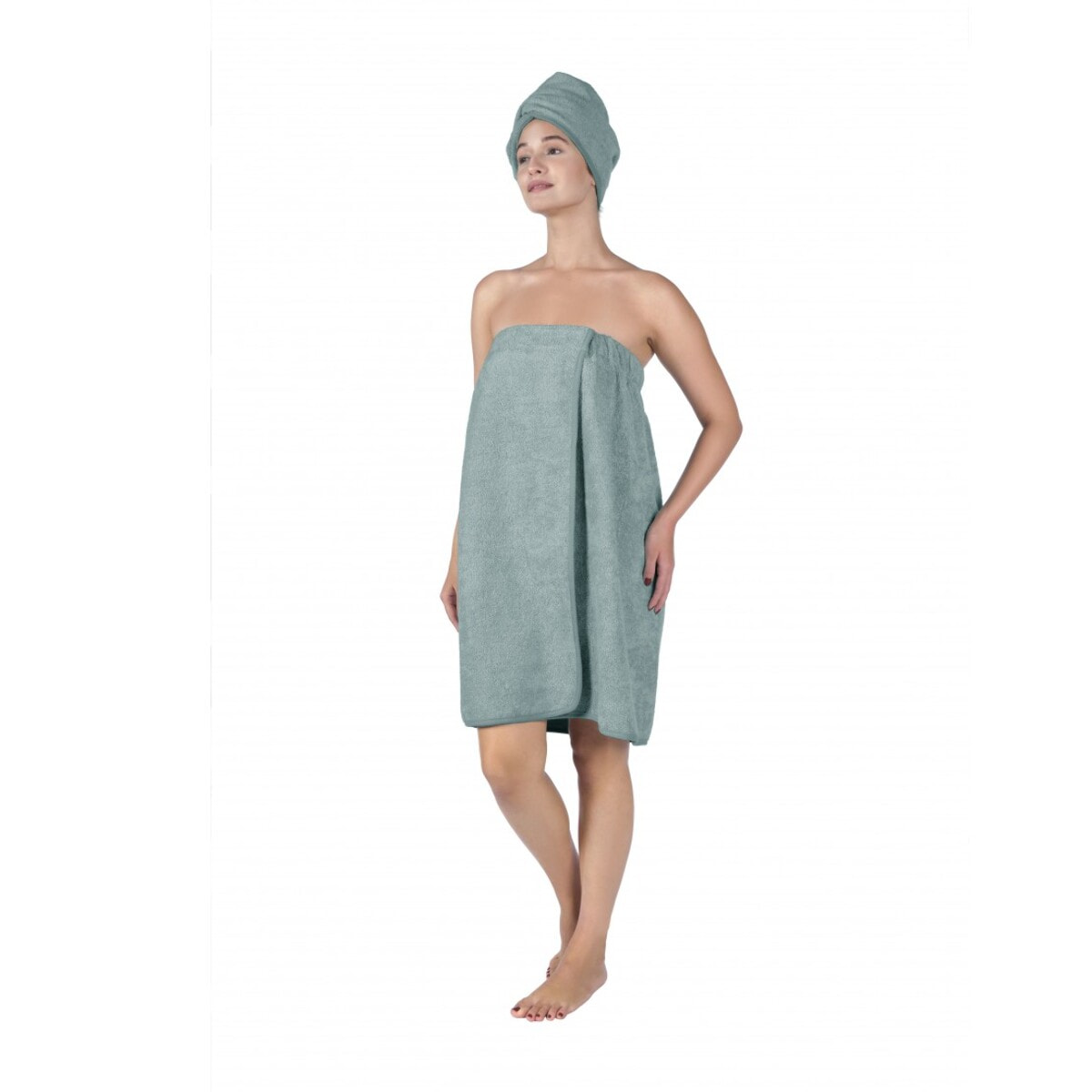 Set Paréo et serviette à cheveux