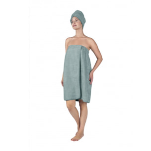 Set Paréo et serviette à cheveux