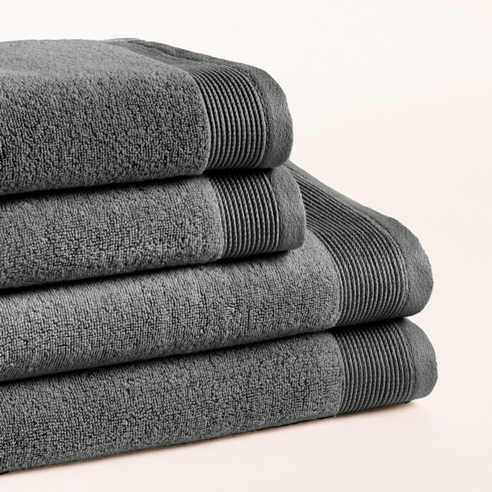 Lot de 4 serviettes en acier Harmony - Zero Twist - 600 grammes