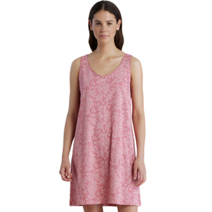 Camicia da notte in cotone spalla larga con stampa pisley articolo cachemire Noidinotte