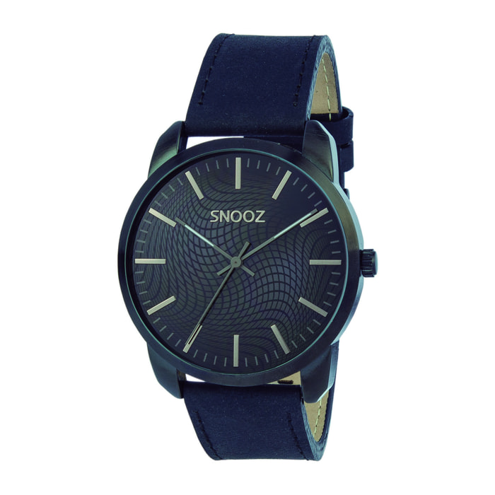 Reloj Snooz SAA1044-66 Unisex Analogico Cuarzo con Correa de Piel