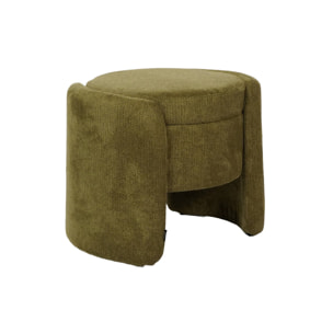 Tabouret coffre contemporain tissu KALO