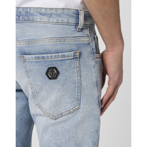 PHILIPP PLEIN Super Straight Cut Jeans Basic