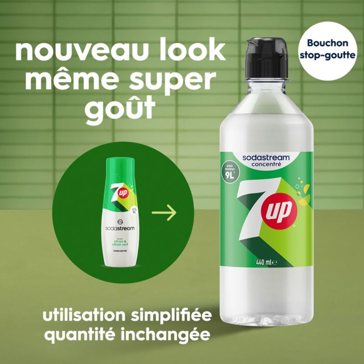 Concentré SODASTREAM 7UP 440ml