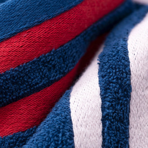 Set de 2 toallas de ducha en color azul marino 70x140cm 100% algodón 500gsm el ganso