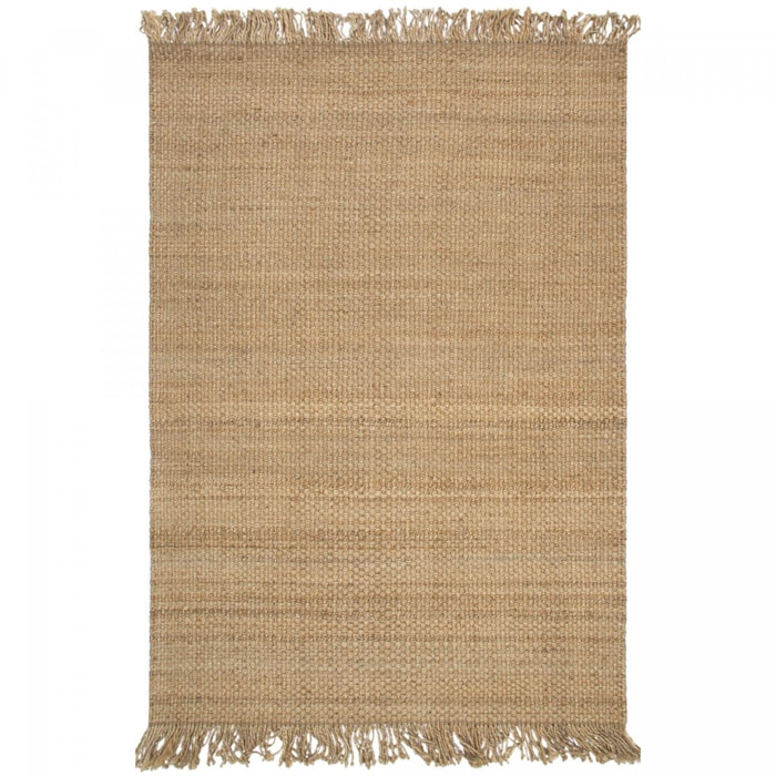 Tapis jute fait main motif uni FONO