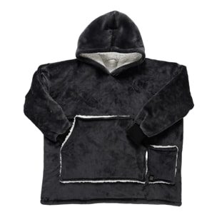 SWEAT PLAID CHAUFFANT GRIS