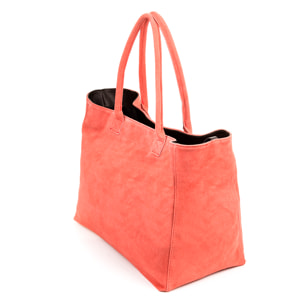 Annagrazia Borsa Shopper Donna.Pelle autentica A camoscio