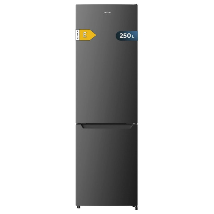 Cecotec Frigorífico combi Bolero CoolMarket Combi 250 Dark E