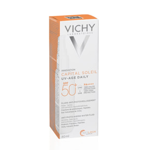 Capital Soleil SPF50+ - Protection Solaire Anti-Age 40 ml