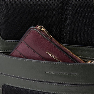 Piquadro Zaino porta pc e porta iPad® con protezioni antiurto e RFID