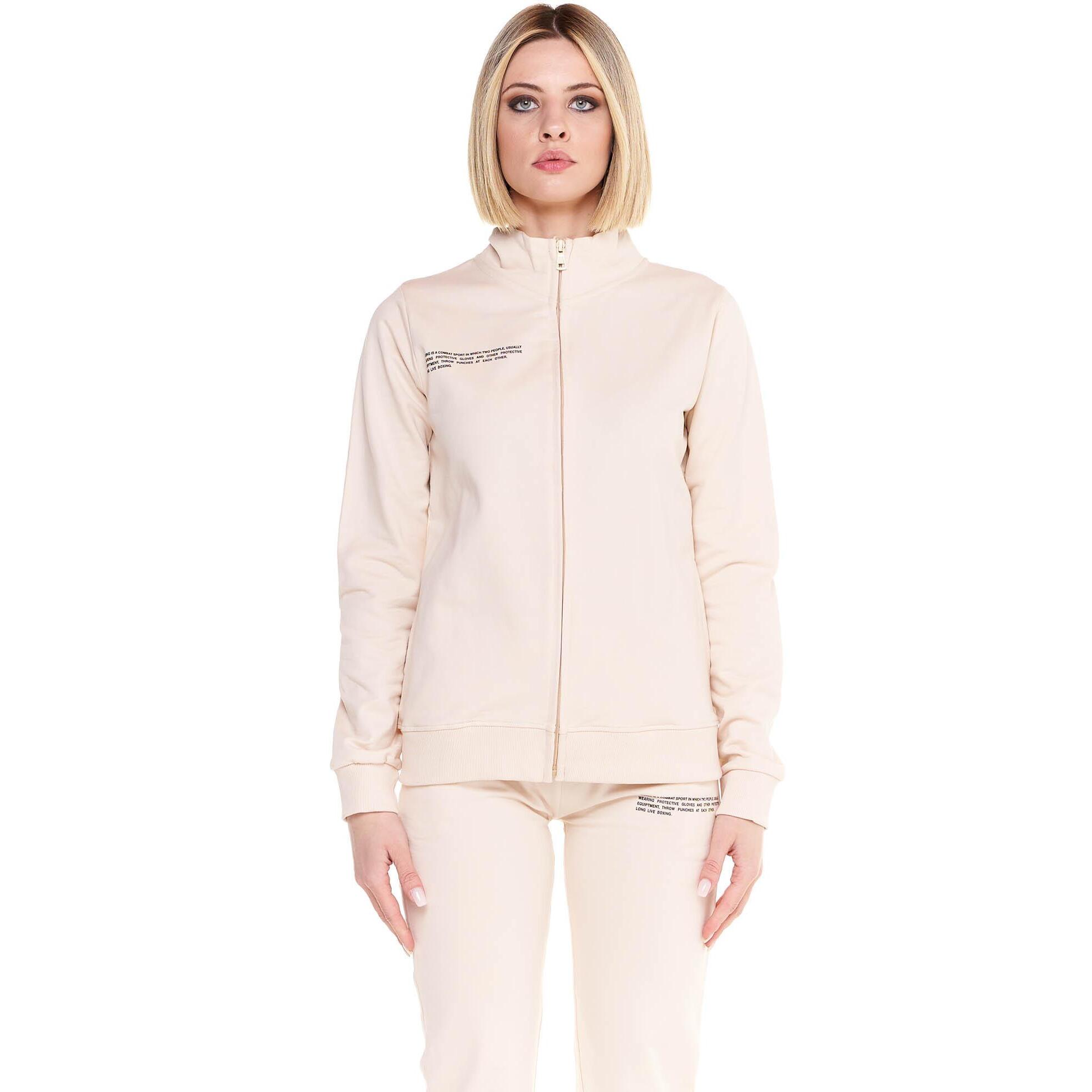 Tuta donna con collo alto e zip linea Only One