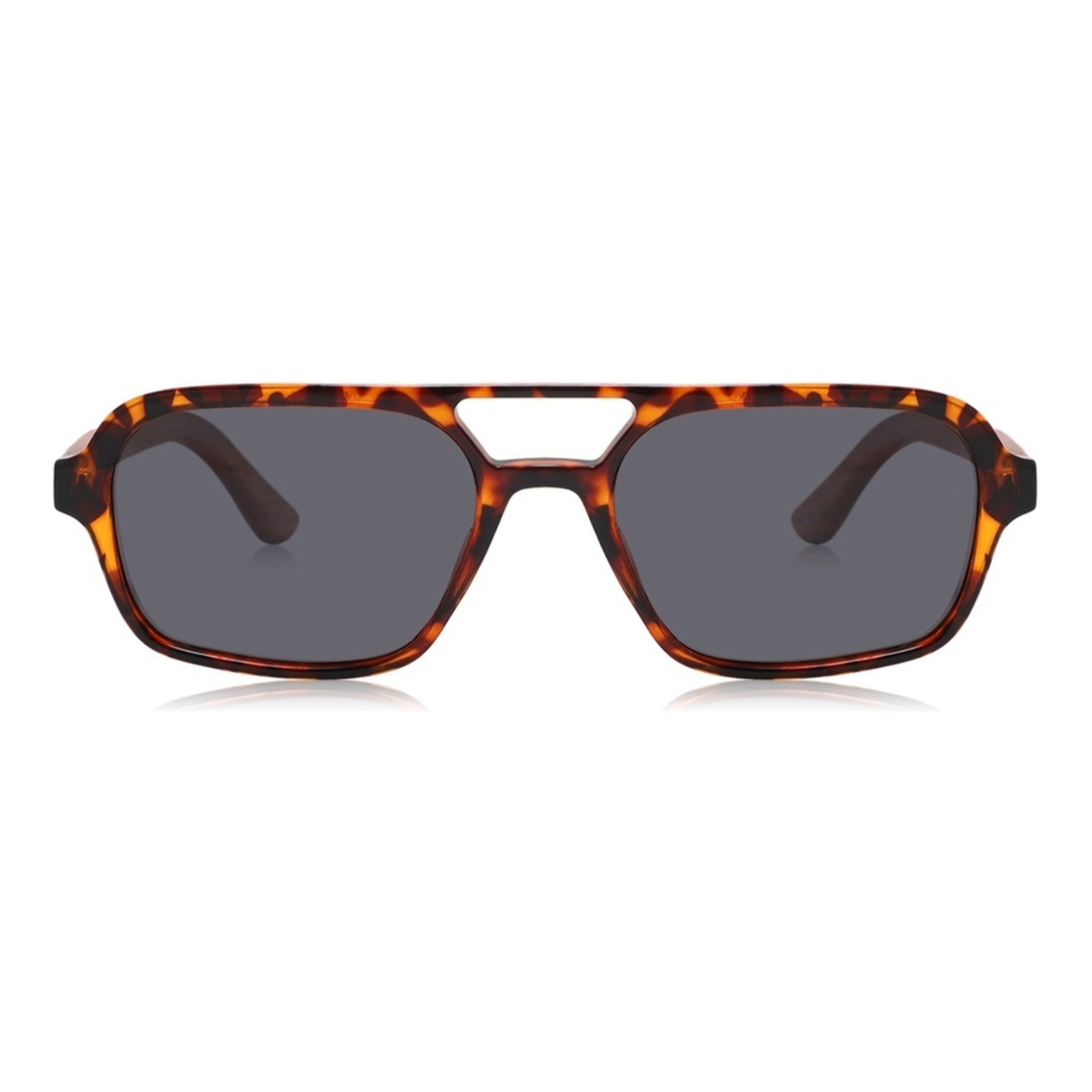 Gafas de Sol Feler 1539-7 Polarizadas de Madera Unisex 55 mm